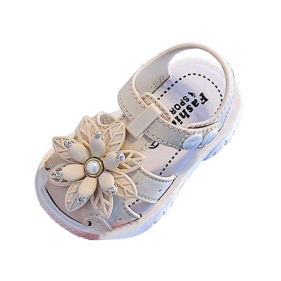 TAIAOJING Breathable Girls Sandals Toddlers 1-5 Years Lightweight Comfortable Casual Outdoor Summer Play Shoes For Relaxed Fit 15-18M