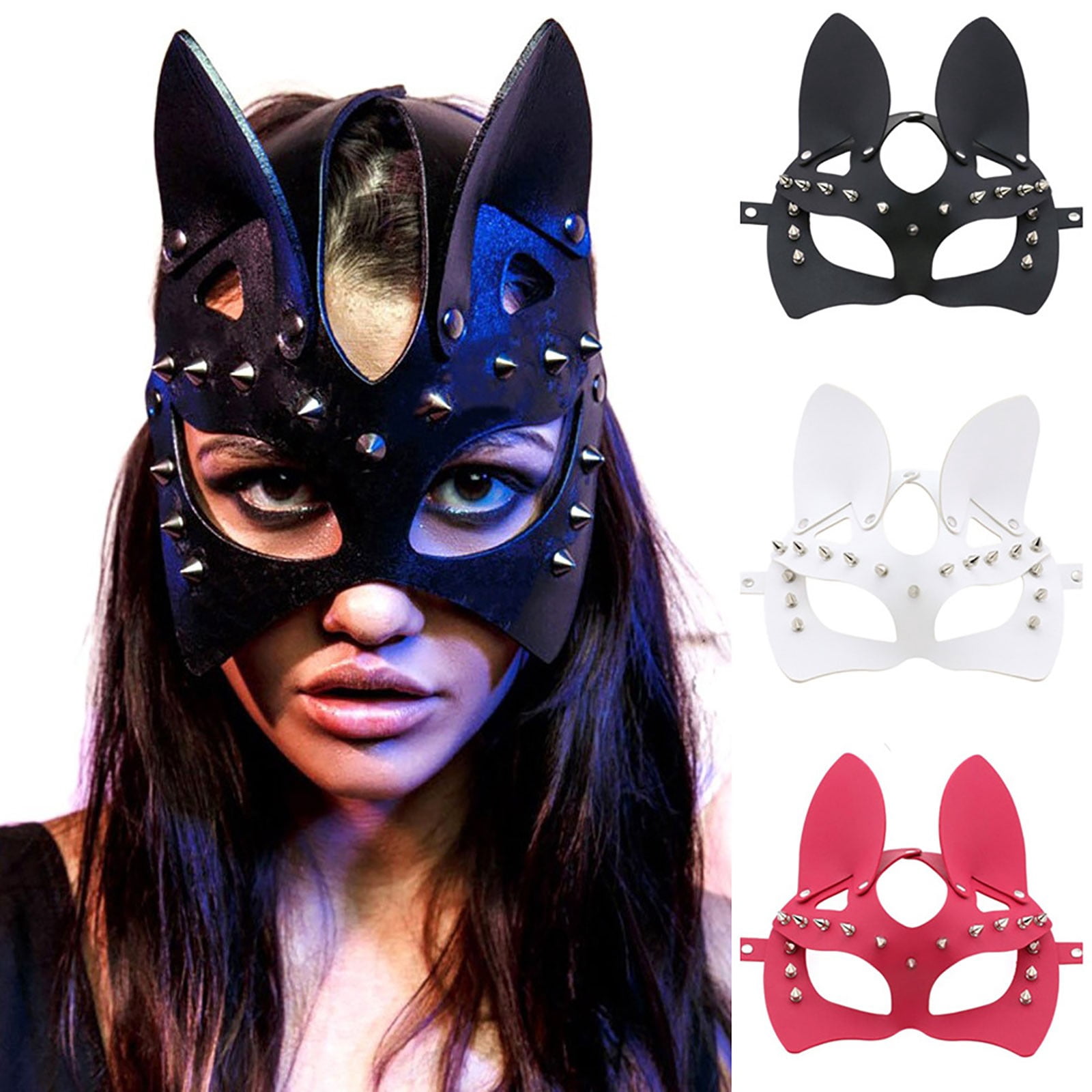 TAIAOJING Cat Therian Mask A Mystical With Sharp Decorations For