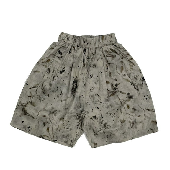 TAIAOJING Child Toddler Boys Girls Casual Pants Summer Holiday Prints Shorts Comfort 3-4Y