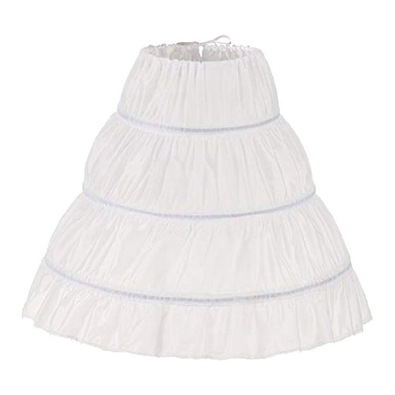 TAIAOJING Children 3 Hoops Petticoat Girls Petticoats Under 4 14 Years Girls Form Dress