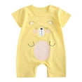 thumbnail image 1 of TAIAOJING Children Baby Boys Girls Cartoon Romper Short Sleeve Cute Animals Jumpsuit Outfits Clothes For 18-24 Months, 1 of 3
