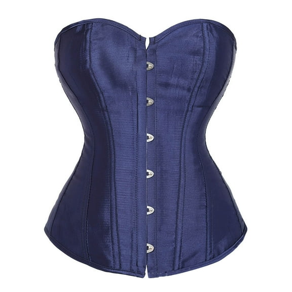 TAIAOJING Corset Shapewear Tops For Women Plus Size Corset Shapewear Lace Up Bustier Shaper Costume