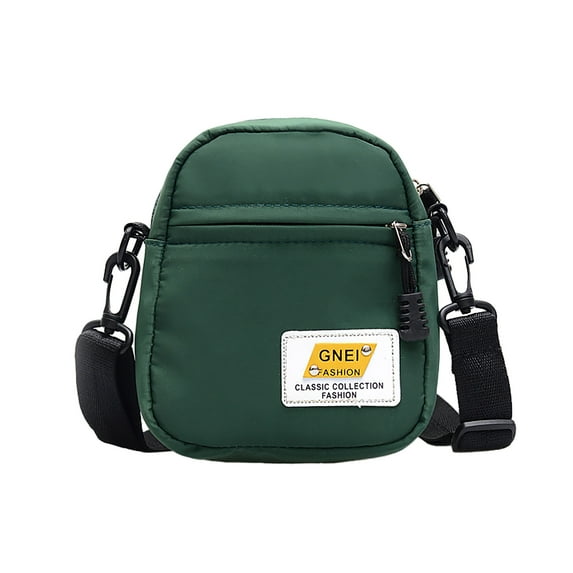 TAIAOJING Crossbody Bags for Women Korean Fashion Simple Casual One Shoulder Nylon Small Square Bag Handbag