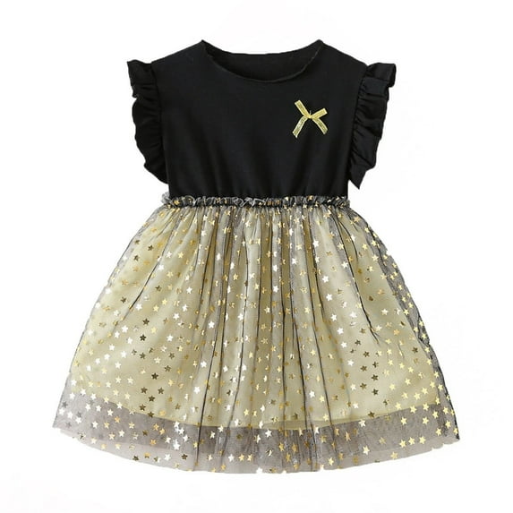 TAIAOJING Floral Princess Beach Vacation Bag Ruffles Summer Dress Set Girls Sleeveless Baby Toddler Dresses Birthday 6-12M