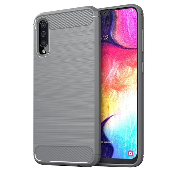 TAIAOJING For Samsung Galaxy A50 Case Brushed Texture Shockproof Phone Case 6.4 Inch