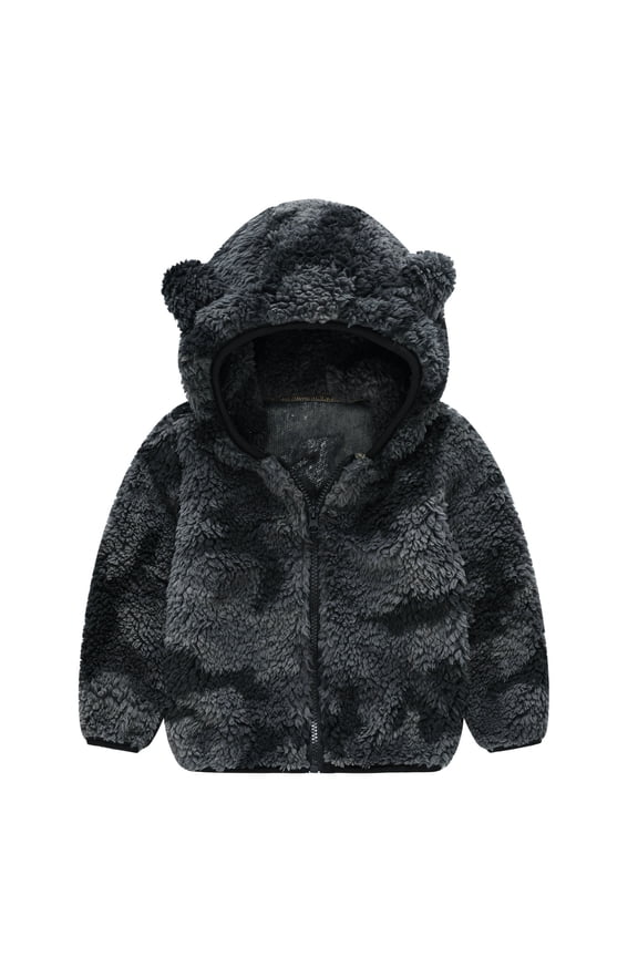 Girl Boy Fall Spring Jacket Lightweight Boys Outwear Zipper Toddler Warm Prints Kids Hooded Thick Coat Baby Girls Girls Coat Hooded Outwear 5-6 Years
