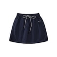 thumbnail image 1 of TAIAOJING Girls Cargo Skirts For Toddlers Kids High Waist Elastic Waistband Split Hem Casual Summer Skirts For Daily Wear Outdoor Play And Party Cute 6-7Y, 1 of 9