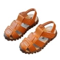 thumbnail image 1 of TAIAOJING Girls Sandals Toddlers Kids Comfortable Casual Party Footwear Soft Breathable Everyday Walking Shoes For Ages 1-6 Years Relaxed Fit 1.5-2Y, 1 of 9