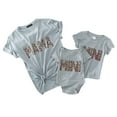 thumbnail image 1 of TAIAOJING Girls Short Sleeve Tops Short Family Blouse Clothes Outfits Summer Leopard Tee Shirt Matching Kids T Mommy And Baby Casual Tops Print For Toddler Me Sleeve Tops 2-3 Years, 1 of 8