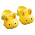 thumbnail image 1 of TAIAOJING Girls Slippers For Toddlers Kids Cute Bunny Summer Indoor Outdoor Slides Comfortable Casual Sandals For Daily Wear Boho 2-2.5Y, 1 of 5