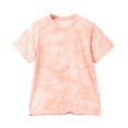 thumbnail image 1 of TAIAOJING Girls Summer Tops Kids Casual Children's Summer Batik Printed Quick Drying Tops Boys Short Sleeved T Shirt 4-5 Years, 1 of 5