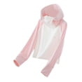 thumbnail image 1 of TAIAOJING Girls Sun Jacket Lightweight Sunscreen Hoodie Toddler Summer Sun Protection Outwear Breathable Coat Lightweight Blocking Outerwear Kids Soft Comfortable Fall Casual Wear Cute 12-13Y, 1 of 8