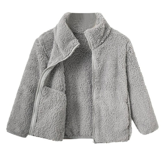 TAIAOJING Girls Toddler Full Zip Jacket Coat Tops Lovely Baby Child Daliywear 11-13 Years