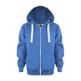thumbnail image 1 of TAIAOJING Girls and Toddlers' Zip-Up Hoodie Sweatshirt Sweatshirt Color Solid Zip Jackets Long Hoodie Top Sleeve Up Kids Boys jacket Coat 4-5 Years, 1 of 6