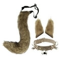 thumbnail image 1 of TAIAOJING Hallowmas Plush Animal Ear & Tail Set Party Ears Accessory For Festive Fun Costume, 1 of 2