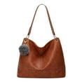 thumbnail image 1 of TAIAOJING Handbags For Women PU Leather Tote Top Handle Satchel Shoulder Bag Armpit Bag, 1 of 5