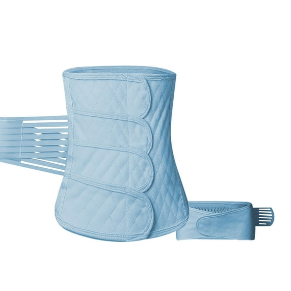 TAIAOJING High Waisted Shapewear Shorts for Women Tummy Control Elastic Four Seasons Maternity Belly Band With Postpartum Recovery Waist Belt 2 Piece Set Body Shaper