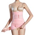 thumbnail image 1 of TAIAOJING High Waisted Shapewear Shorts for Women Tummy Control Elastic Four Seasons Maternity Belly Band With Postpartum Recovery Waist Belt 2 Piece Set Body Shaper, 1 of 7