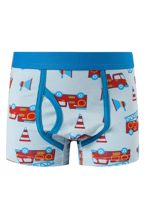 Boys Underwear Cartoon Shorts Toddler Panties Breathable Baby Child Underwear 4-5year