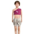 thumbnail image 1 of TAIAOJING Toddler Child Gold Bronzed Loose Shorts Dancing Hot Pants Breathable Baby Daliywear 10-12Years, 1 of 4