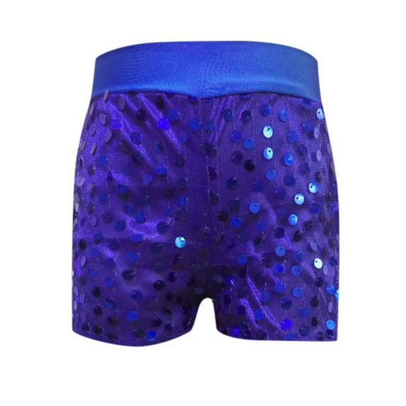 TAIAOJING Toddler Slim Fit Stretch Sequin Shorts For Boys Girls Trendy Baby Child Daliywear 10-11years