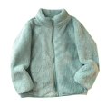 thumbnail image 1 of TAIAOJING Jackets for Girls Boys Zip Up Hoodie Two Tone Coat Mid Length Warm Winter Winter Soft Coat Outwear 2-3 Years, 1 of 3