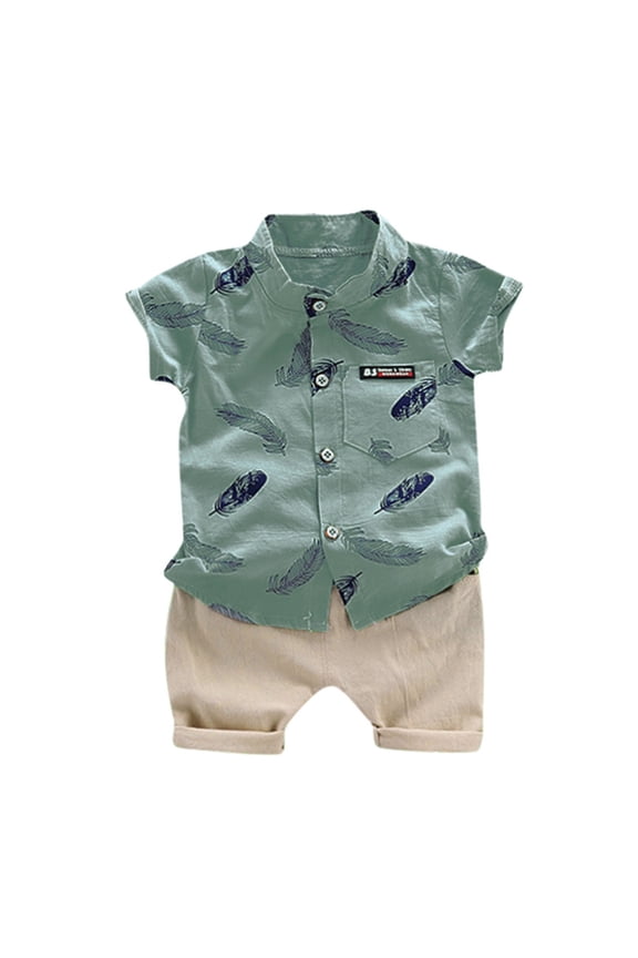 Kid Toddler Boy Clothes 1-4Years Outfits Tops+Shorts Cartoon T-shirt Set Baby Outfits Cute Clothes 2-3 Years