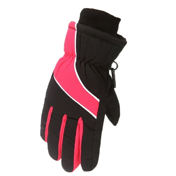 TAIAOJING Kid's Boy Girl Winter Gloves Outdoor Windproof Gloves Suit Skating Snowboarding Snow Ski Warm Gloves Mittens