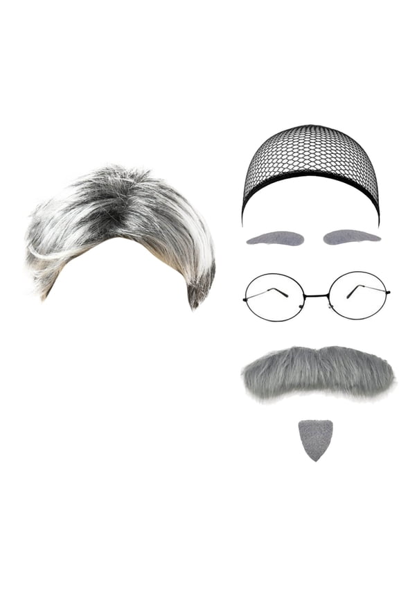 Kids 100 Days Of School Clothes For Boys Hallowmas Old Man Outfits Hat Glasses And Grandpa Vest Set For Child