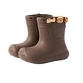 thumbnail image 1 of TAIAOJING Kids Boys Boots For School Outdoor Rainy Day Low Tops Toddler Shoes Non- Comfortable Lightweight Durable All Season Footwear For Ages 2-9 Birthday E, 1 of 7