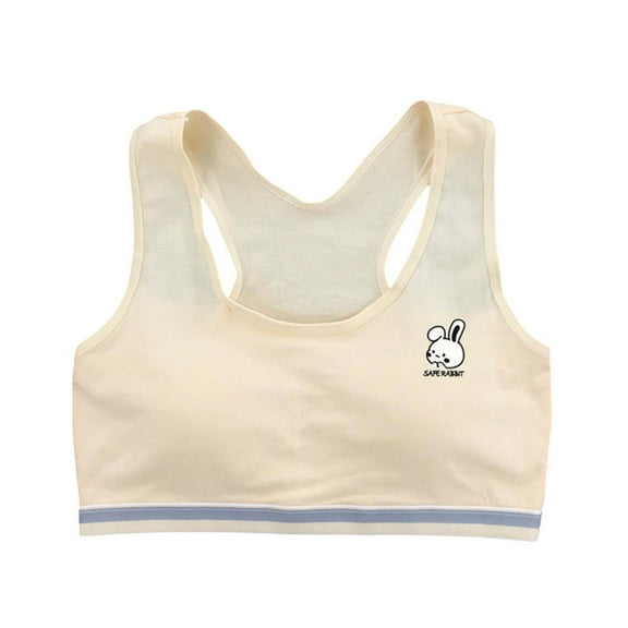 TAIAOJING Kids Girls Underwear Lace Bralette For Teens Adjustable Straps Comfortable Training Bra For Everyday Wear 10 15 Years Old Birthday 10-15Y