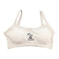 thumbnail image 1 of TAIAOJING Kids Girls Underwear Lace Bralette For Teens Adjustable Straps Comfortable Training Bra For Everyday Wear 10 15 Years Old Soft 10-15Y, 1 of 6