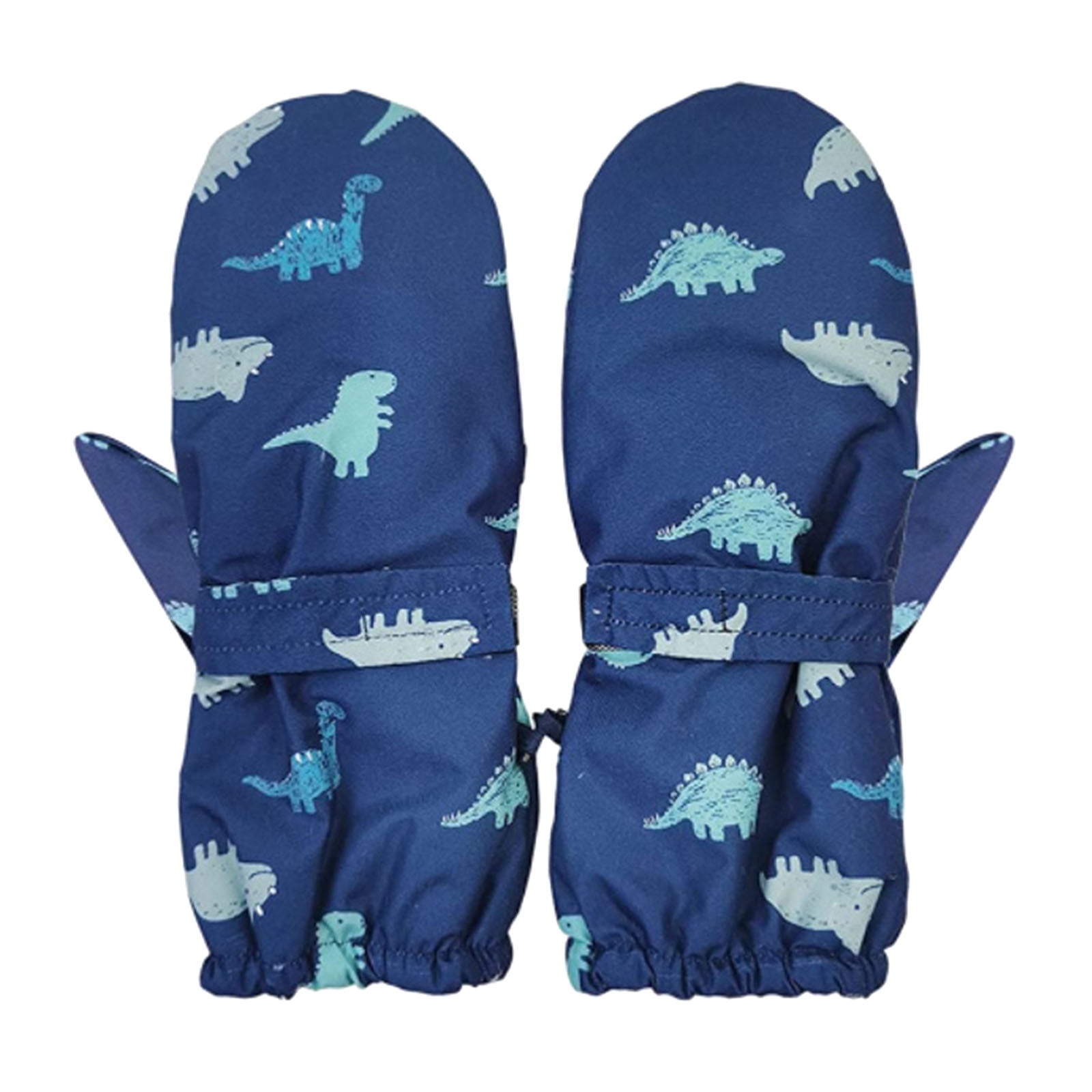 TAIAOJING Kids Ski Gloves Winter Gloves Toddler Boys Girls Soft Warm