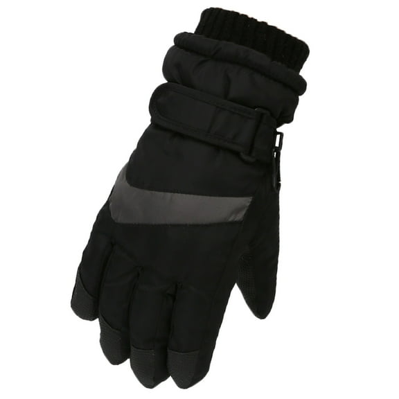 TAIAOJING Kids Ski Gloves Winter Windproof Warm Gloves Boys Outdoor Skating Snow Ski Girls Gloves Snowboarding Gloves Mittens