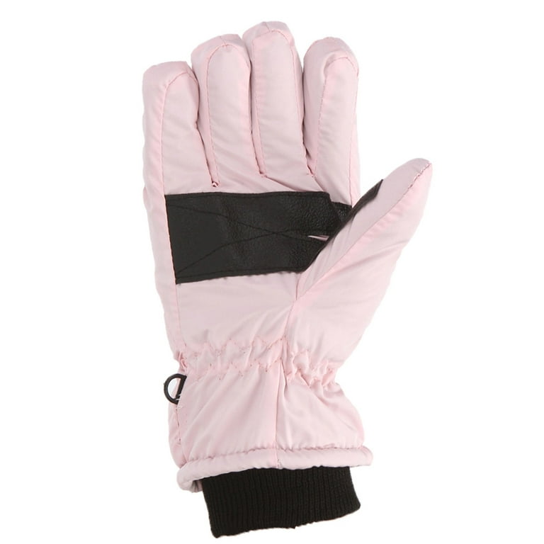 TAIAOJING Kids Ski Mittens Gloves Windproof M/L Size Winter Warm