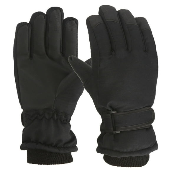 TAIAOJING Kids Ski Snow Gloves Winter Outdoor Skating Old Boys Snow Warm Gloves Windproof Winter Girls Suit For 712 Years Ski Snowboarding Gloves Mittens