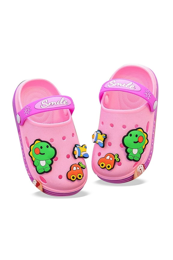 Kids Summer Sandals Boys Outdoor Beach Shoes Unisex Clogs On Water Shoes For Toddler Children Comfortable Lightweight Soft 24