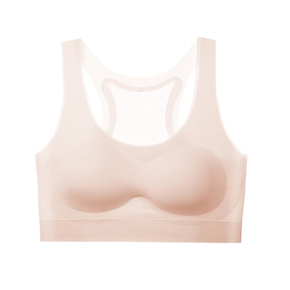 TAIAOJING Kids Training Bras For Girls Teen Sports Bras Comfort Soft Solid Color Bras Versatile 9-12Y