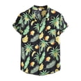 thumbnail image 1 of TAIAOJING Men Casual Shirts For Summer Solid Color Turndown Collar Short Sleeve Button Down Blouse Shirt, 1 of 5