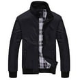 thumbnail image 1 of TAIAOJING Men's Bomber Jackets Jacket Casual Autumn Color Winter Coat Zipper Coats Jackets, 1 of 5