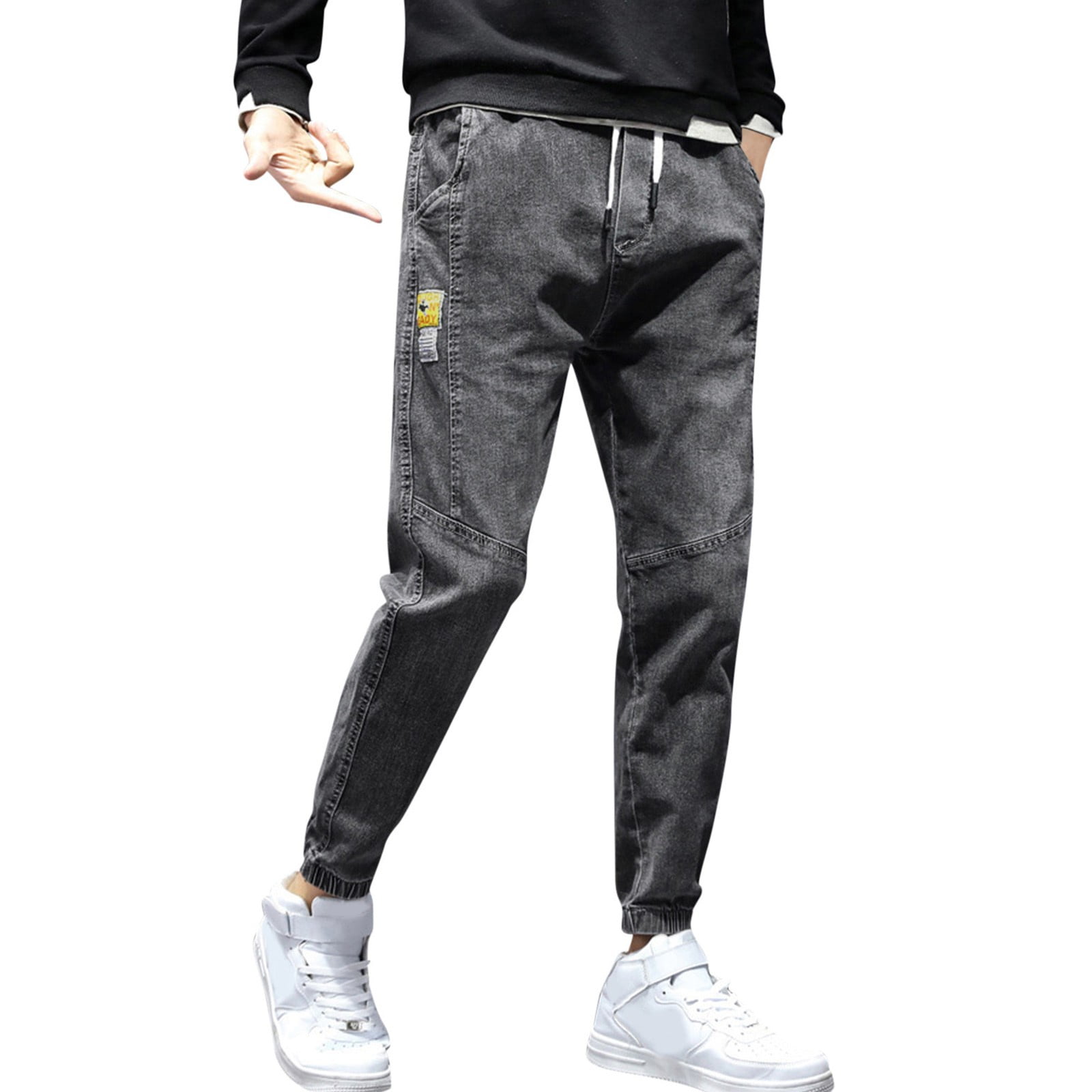 Mens Casual Hip Hop Pants Solid Color Track Cuff Lace-up Workout Pants with  Pocket Mens Casual Trousers Lightweight Cargo Trousers Men Comfortable Cargo  Trousers for Men UK Men's Trousers : Amazon.co.uk: Fashion