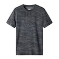 thumbnail image 1 of TAIAOJING Men's Crew Neck T Shirt Summer Casual O-Neck Fitness Sport Fast-Dry Breathable Top Blouse Fashion Tee Tops, 1 of 1