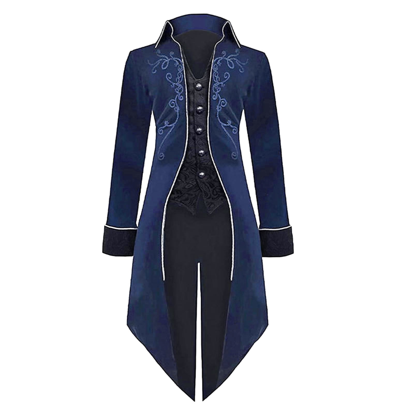 Tailcoat Jacket Rocker TAIAOJING Men's Fashion Casual Windbreaker Bomber Jacket Coat Male ...