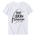 thumbnail image 1 of TAIAOJING Men's Fashion T-Shirts Couple Valentine's Day Printing Crewneck Short Sleeve Tee Tops Tunic Blouse Casual Slim Shirt, 1 of 3