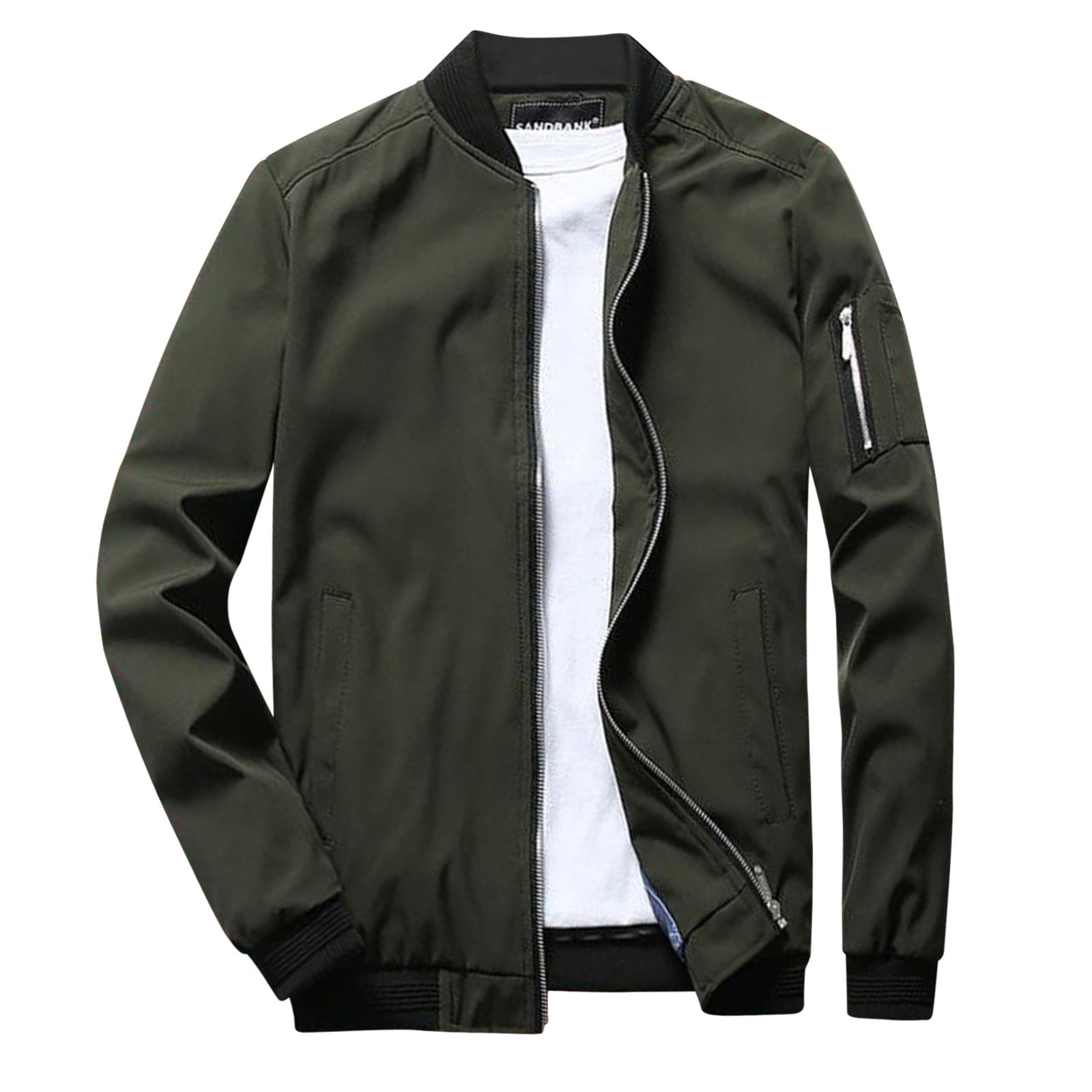 Men's Zip Up Long Sleeve Jacket main image 0