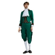 TAIAOJING Men's St. Patrick's Day Party Goblin Dress Adult Fairy Tuxedo