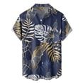 thumbnail image 1 of TAIAOJING Mens Hawaii Button Down Shirts Short Sleeve Floral Shirt For Tropical Casual Printed Beach Shirts, 1 of 3