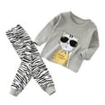 thumbnail image 1 of TAIAOJING Pajamas for Boys Girls Cute Girls Boys Toddler Soft Pajamas Toddler Cartoon Prints Long Sleeve Kid Sleepwear Sets Cute Pjs Sleepwear 3-4 Years, 1 of 4