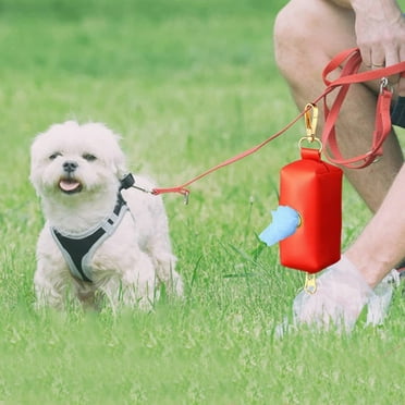 TAIAOJING Portable Dog Waste Bag Dispenser With Poop Bags For Easy Clean Up 2pet Foldable Dog Crate Small