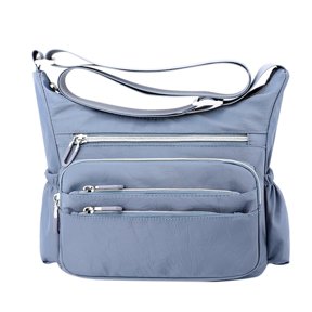 Violet Ray Women's Handbag Livvy Multi Zip Crossbody - Walmart.com
